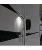 Black solar powered assist handle