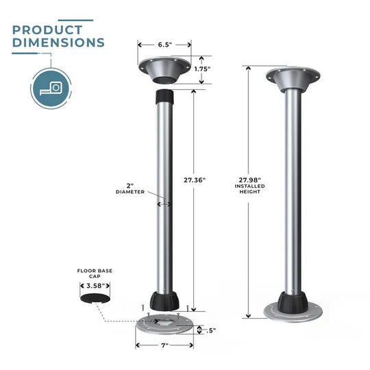 Sequoia Table Leg Set