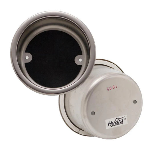 ITC Flat Bottom Stainless Steel Drink Holder with Noise Reduction Pad