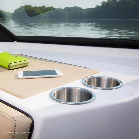 Flat Bottom S/S , 316 stainless, cork pad