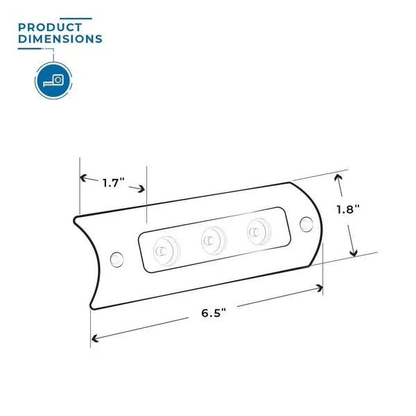 Rubrail Mounted LED Light