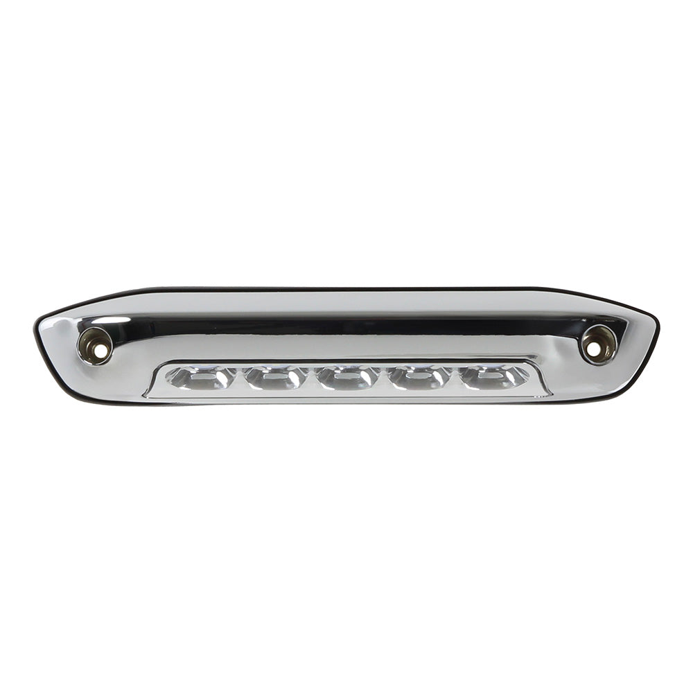 Assurance Exterior Flood Light - Chrome front 