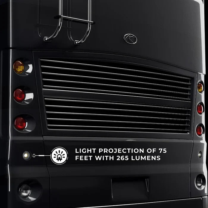 LED FOG Docking Light, Stainless Steel