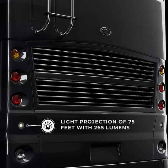 LED FOG Docking Light, Stainless Steel