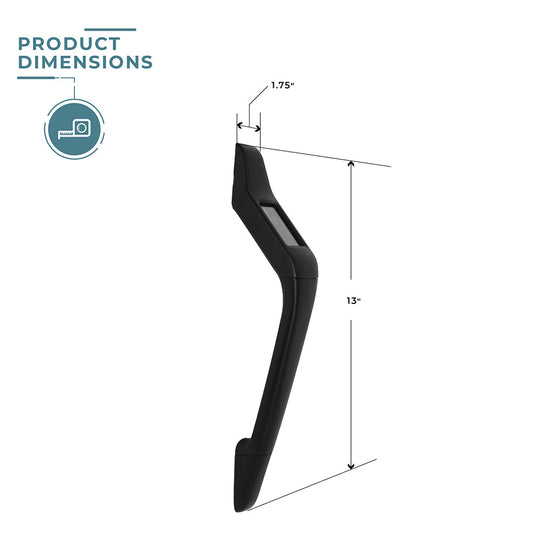 ITC Attune Solar Powered Assist Handle – Black