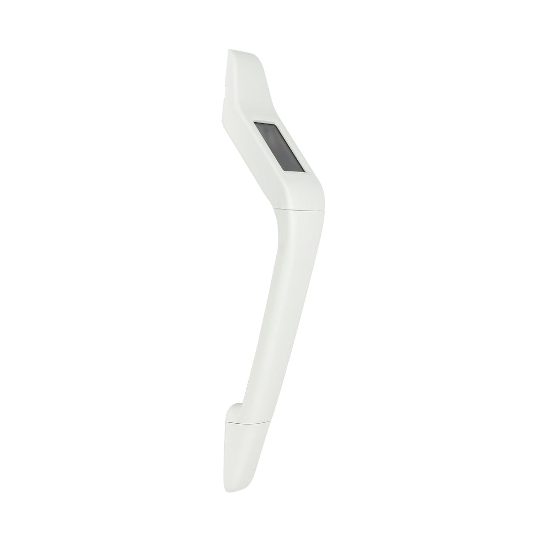 White solar powered assist handle