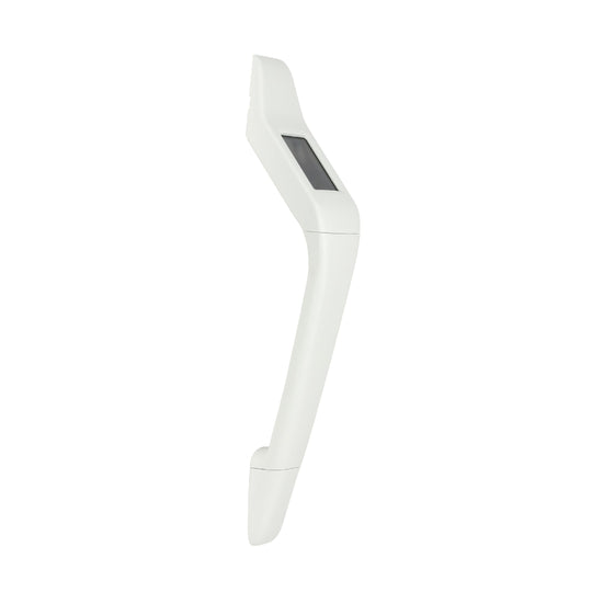 White solar powered assist handle