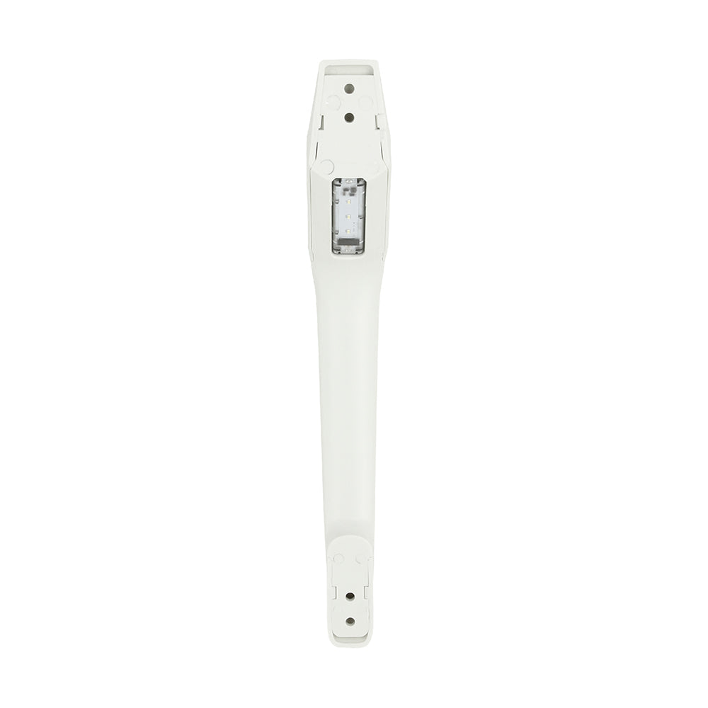 White solar powered assist handle