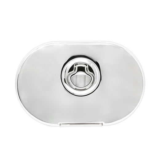 Hot &amp; Cold Stainless Steel Transom Shower
