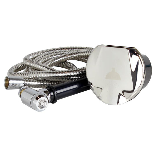 Stainless Steel Transom Shower w/ 8&