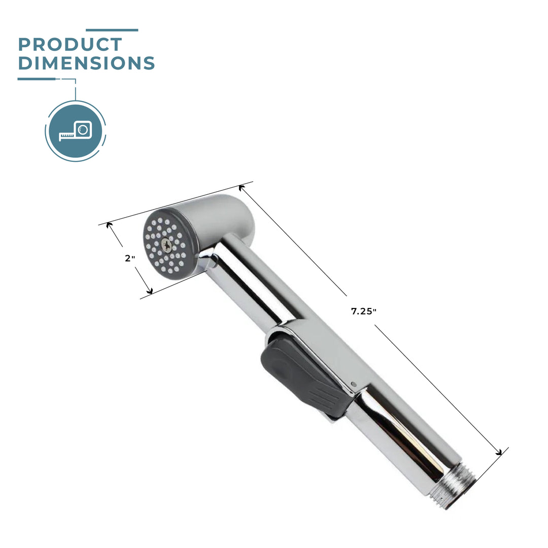 Chrome Plated Plastic Shower Head