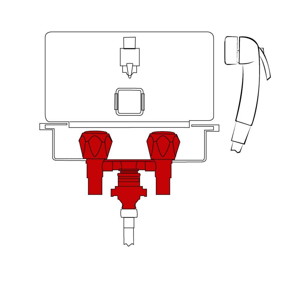 Exterior Shower Service Parts