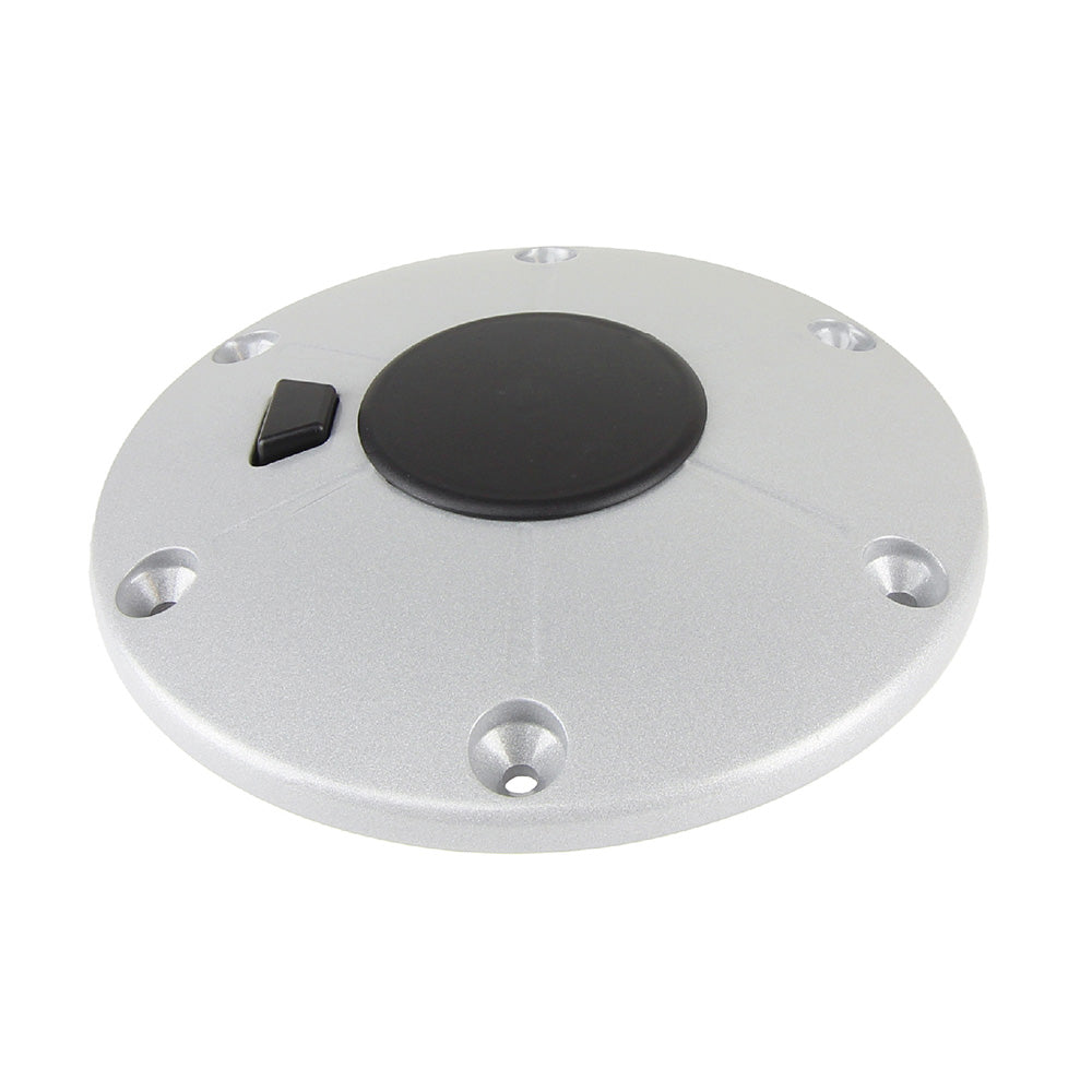 Cypress 8" Floor Base silver #colour_silver