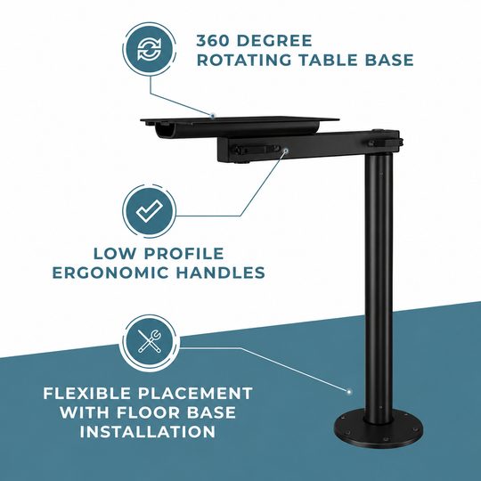 MOD CYPRESS HYBRID leg system (Black)