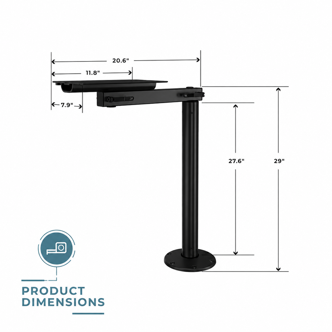 MOD CYPRESS HYBRID leg system (Black)