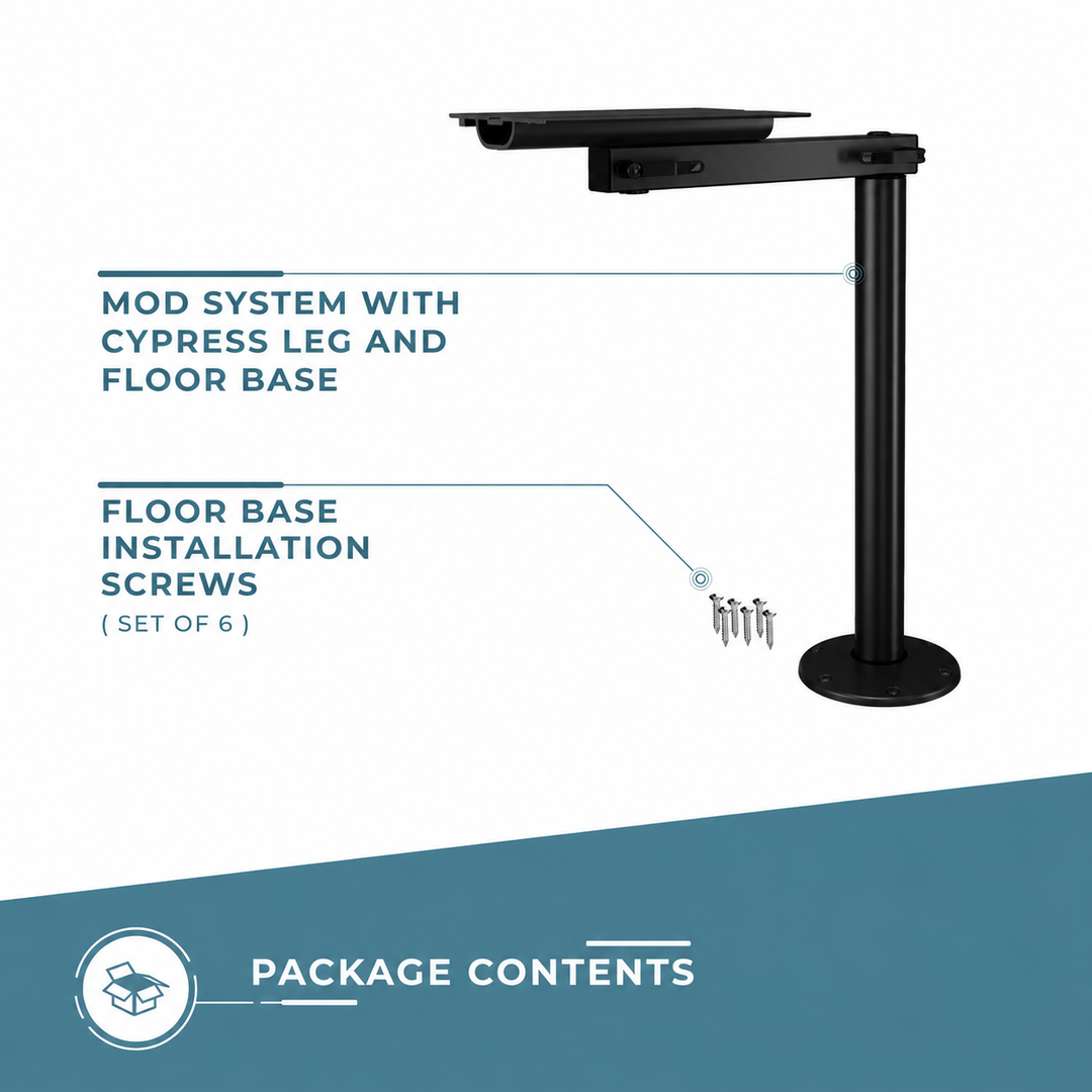 MOD CYPRESS HYBRID leg system (Black)