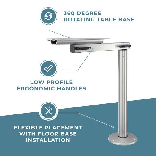 MOD CYPRESS HYBRID leg system Silver