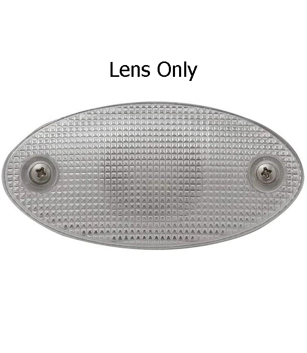 ITC Clear Replacement Lens for Small Oval Courtesy Light